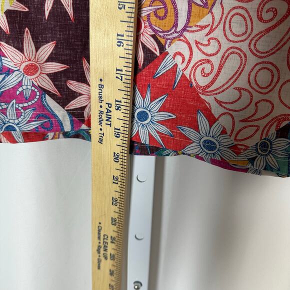 RipSkirt Hawaii Adjustable Wrap Skirt Sz XL Floral Patchwork Beach Resortwear - Picture 9 of 9